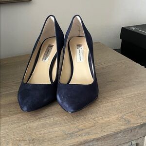 INC International Concepts Dark Blue Heels